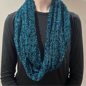Elegant Teal Infinity Scarf